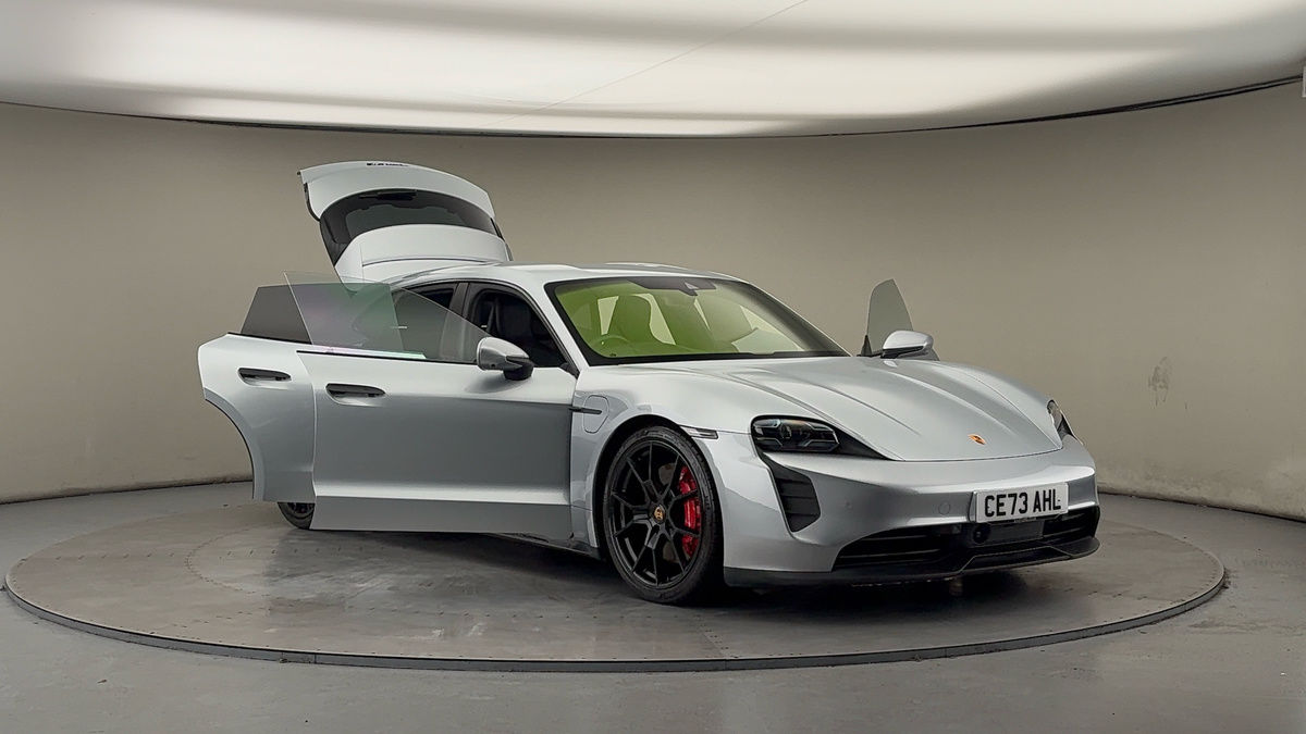 More views of Porsche Taycan