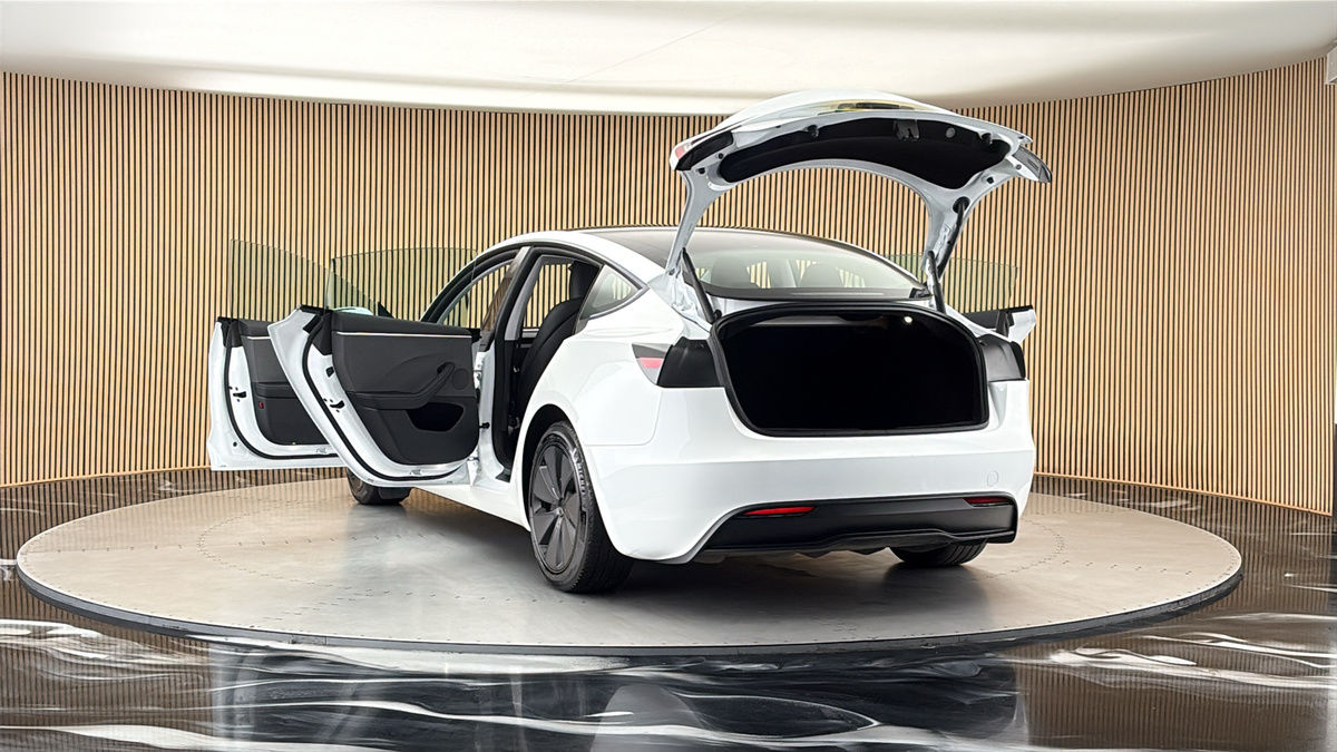 More views of Tesla Model 3