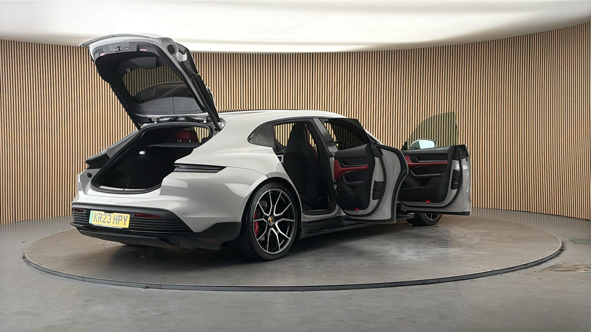 More views of Porsche Taycan
