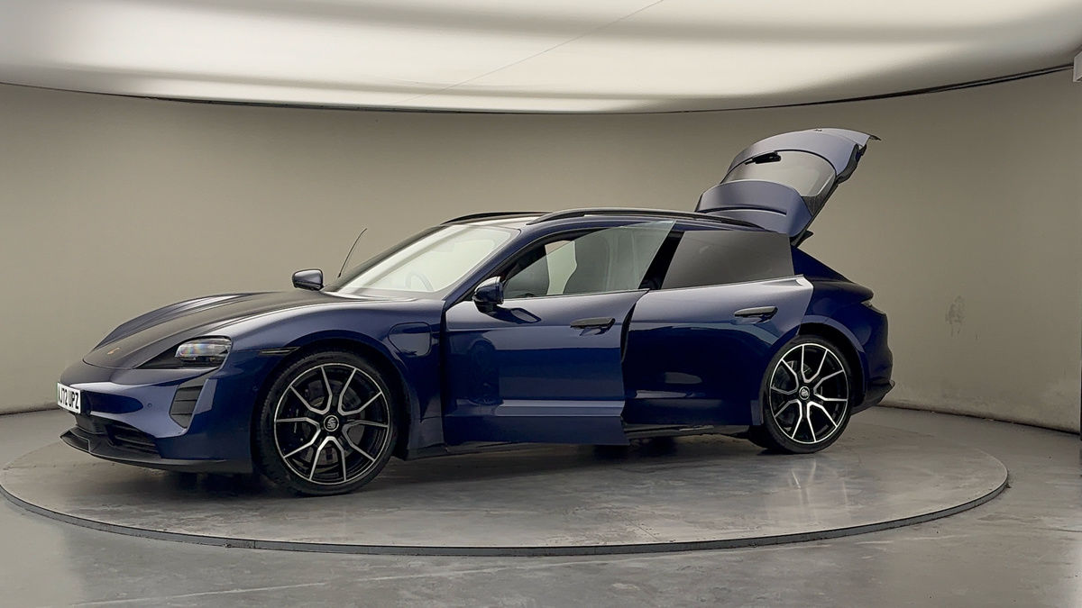 More views of Porsche Taycan