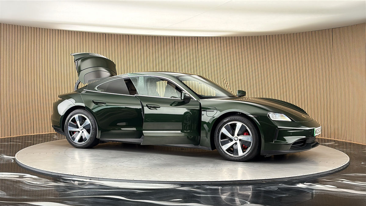 More views of Porsche Taycan