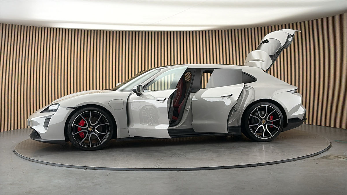 More views of Porsche Taycan