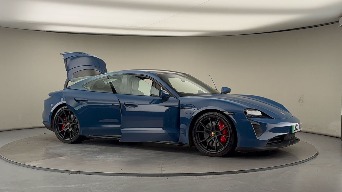 More views of Porsche Taycan