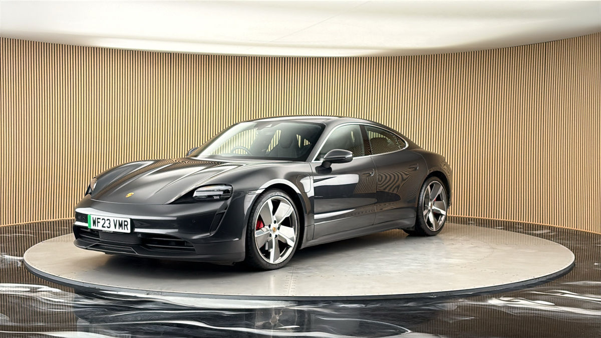 More views of Porsche Taycan