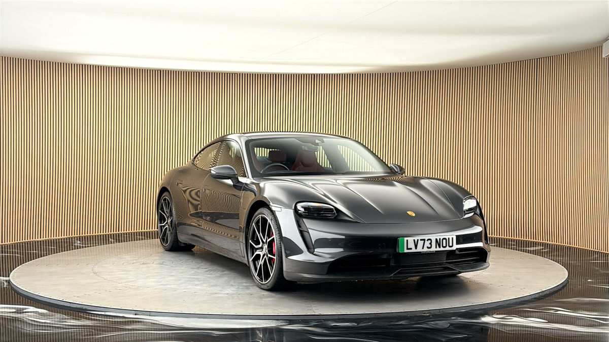 More views of Porsche Taycan