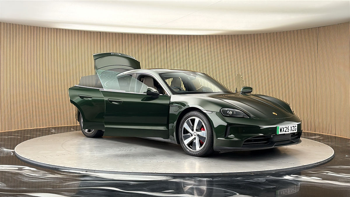 More views of Porsche Taycan