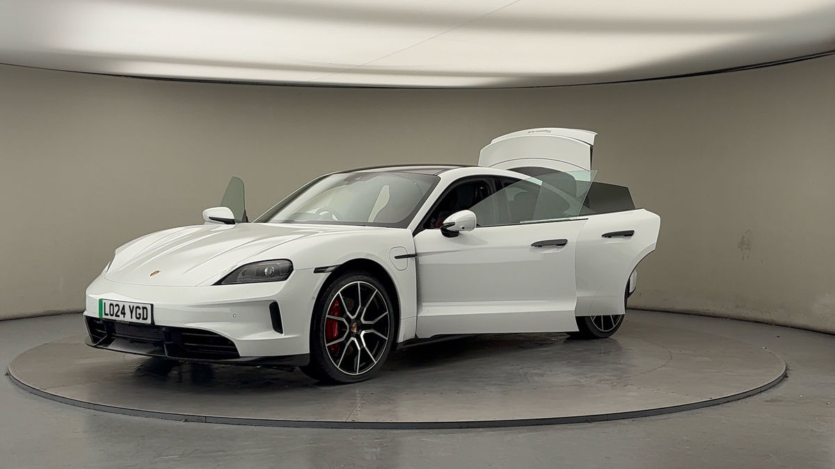 More views of Porsche Taycan