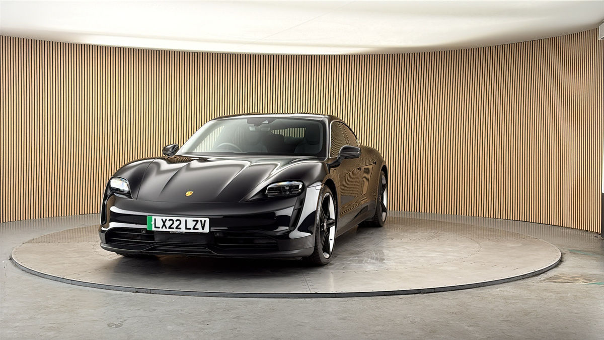 More views of Porsche Taycan
