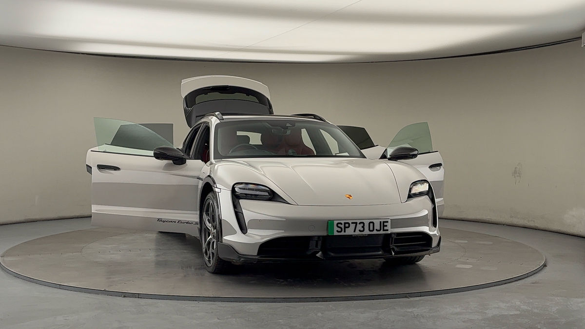 More views of Porsche Taycan