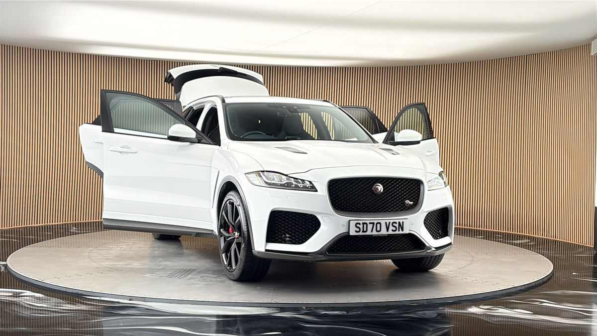 More views of Jaguar F-PACE
