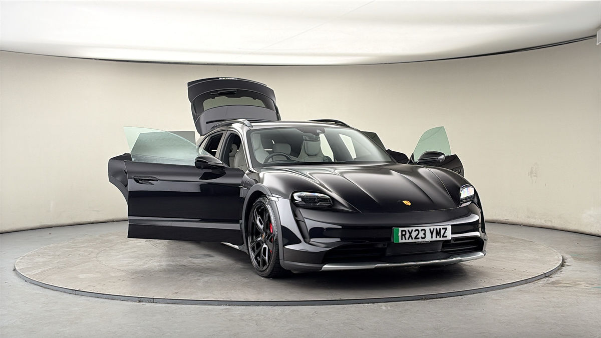 More views of Porsche Taycan