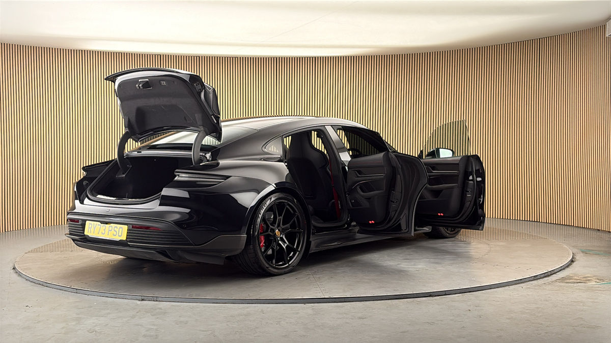 More views of Porsche Taycan