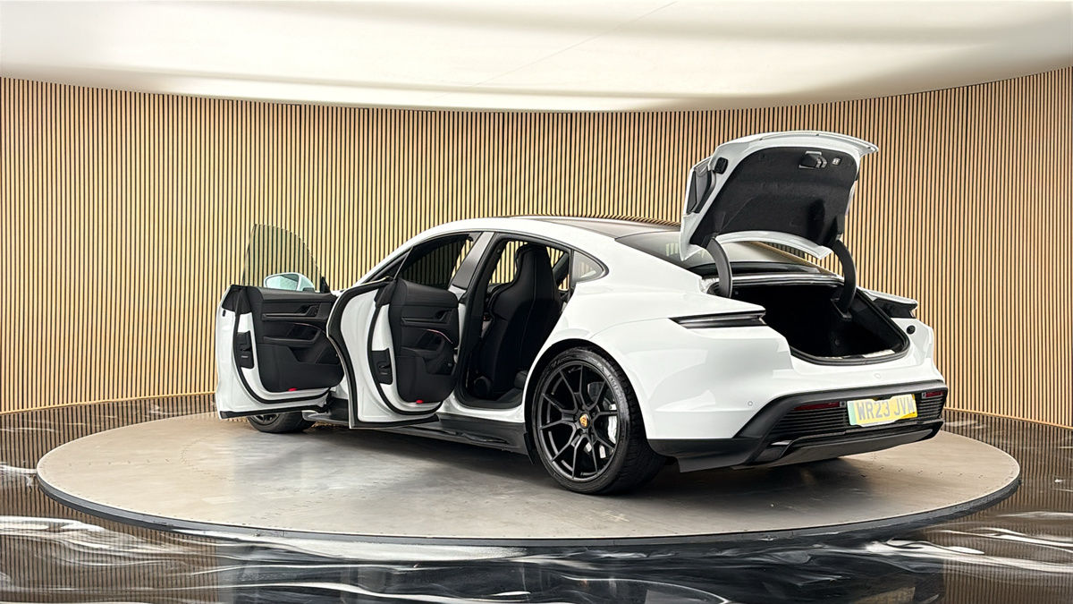 More views of Porsche Taycan