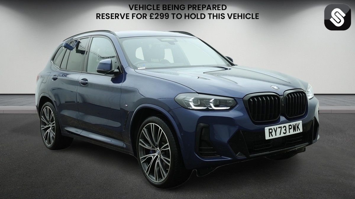 BMW X3 Sticky Header Image
