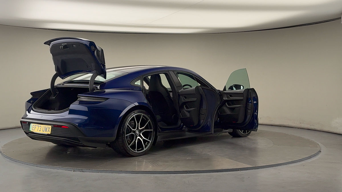 More views of Porsche Taycan