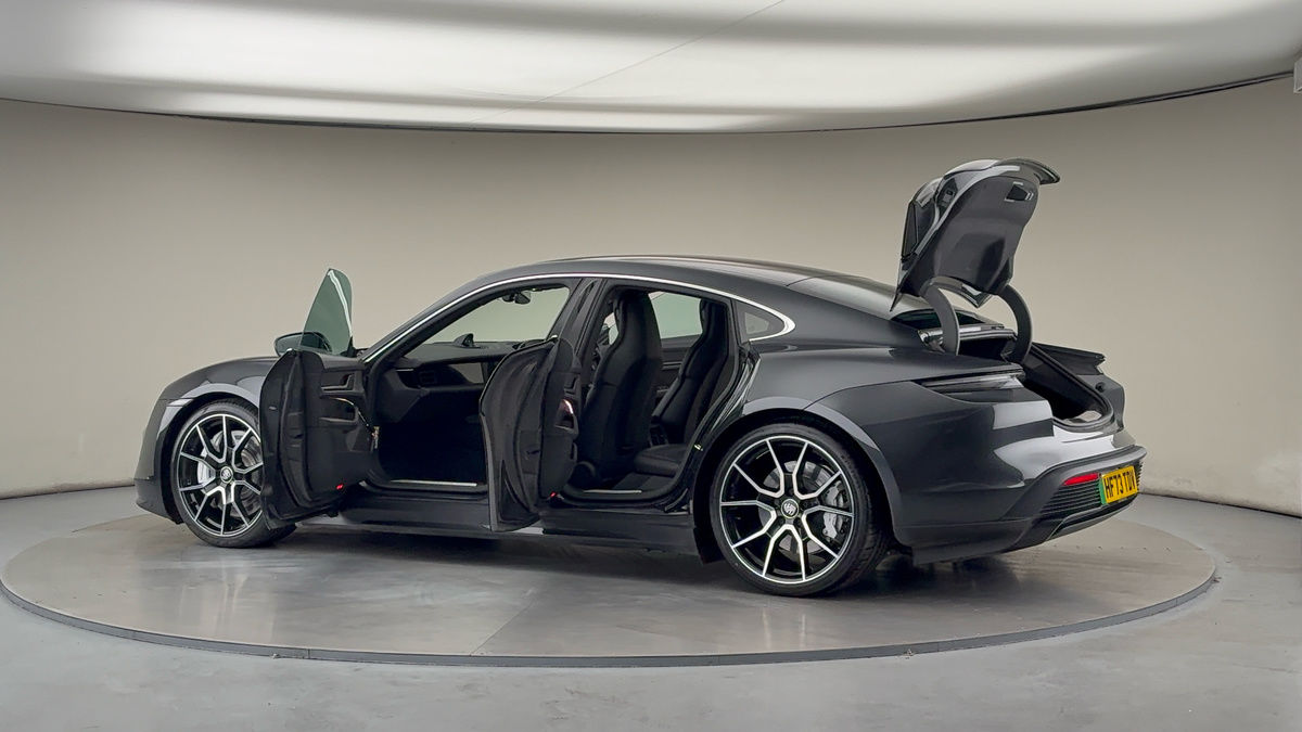 More views of Porsche Taycan