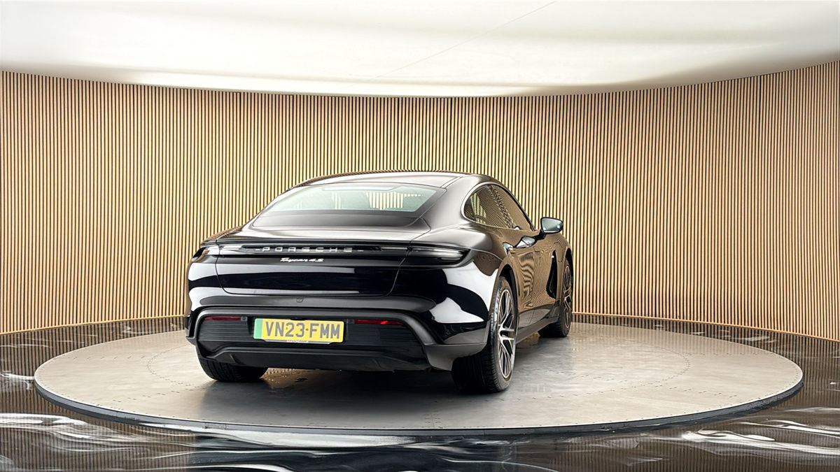 More views of Porsche Taycan