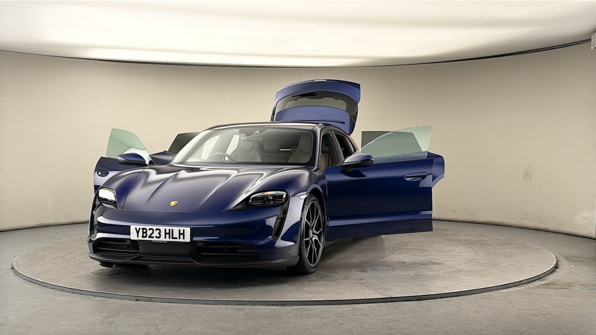 More views of Porsche Taycan