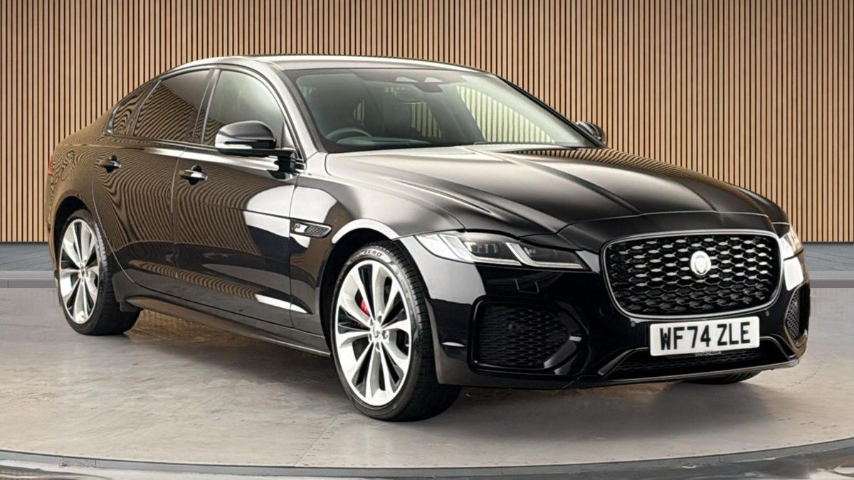 Jaguar XF Sticky Header Image