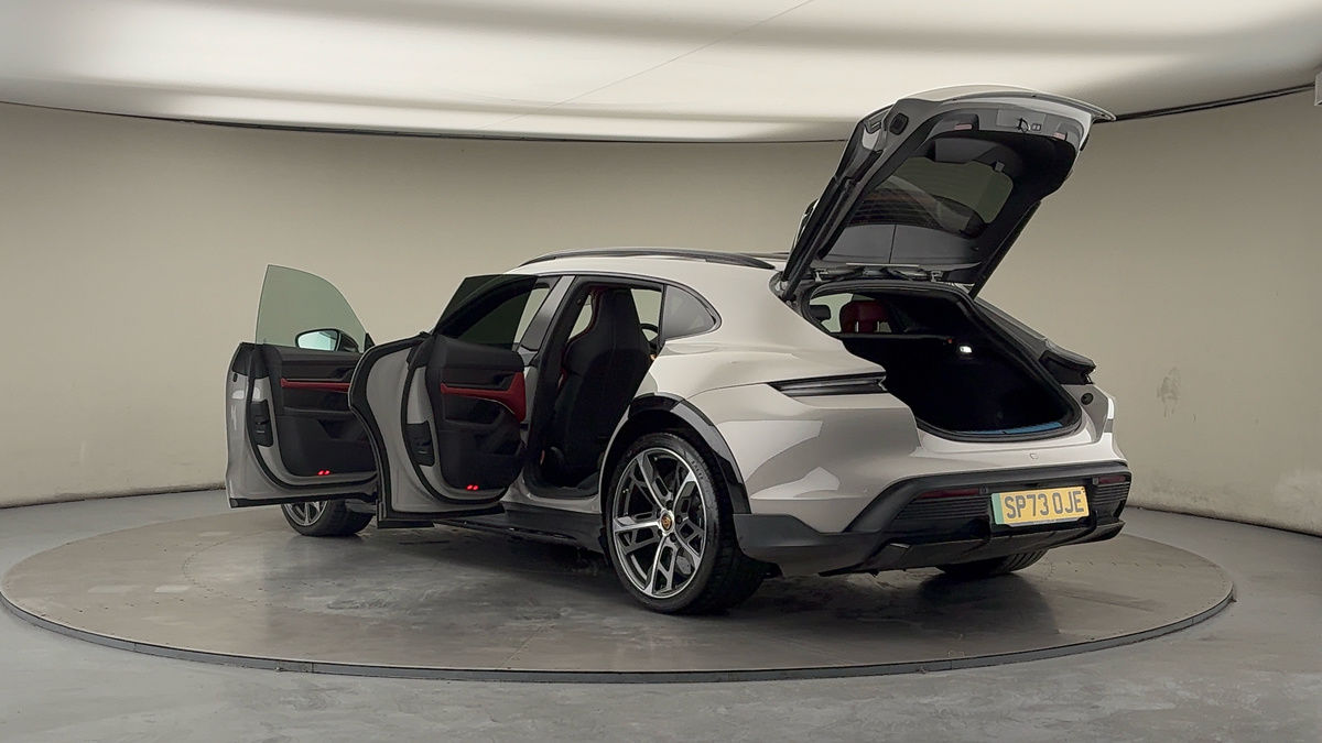 More views of Porsche Taycan