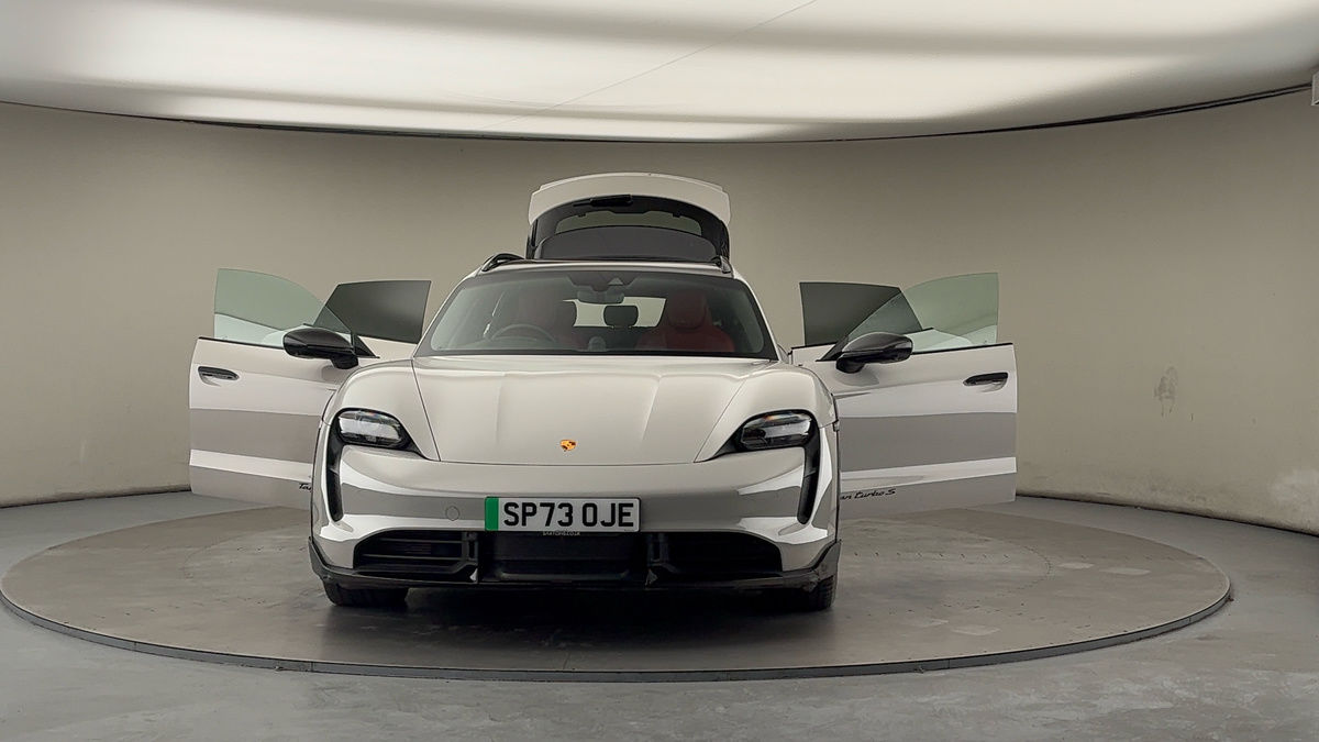 More views of Porsche Taycan