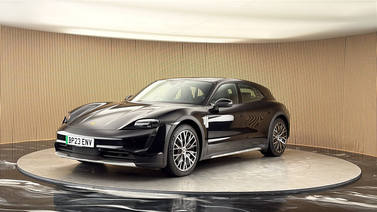 More views of Porsche Taycan