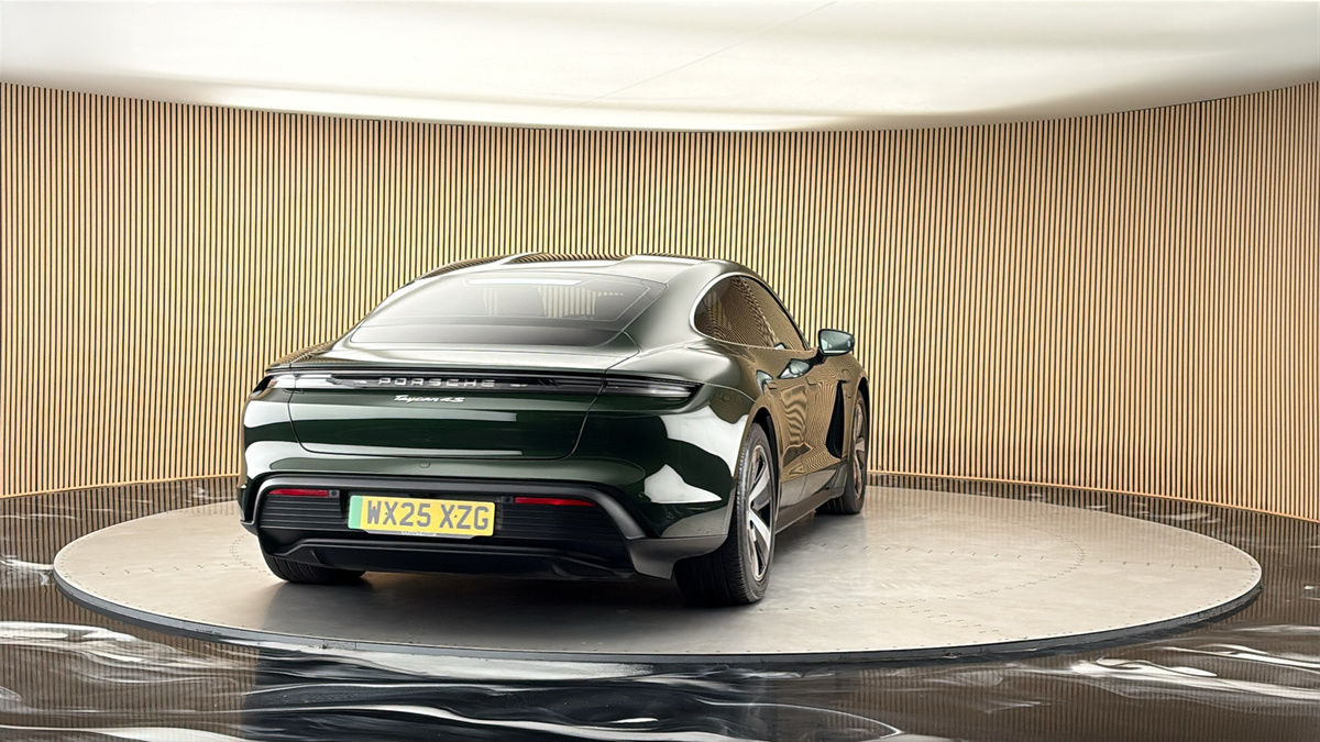 More views of Porsche Taycan