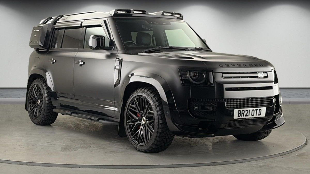 Land Rover Defender 110 Sticky Header Image