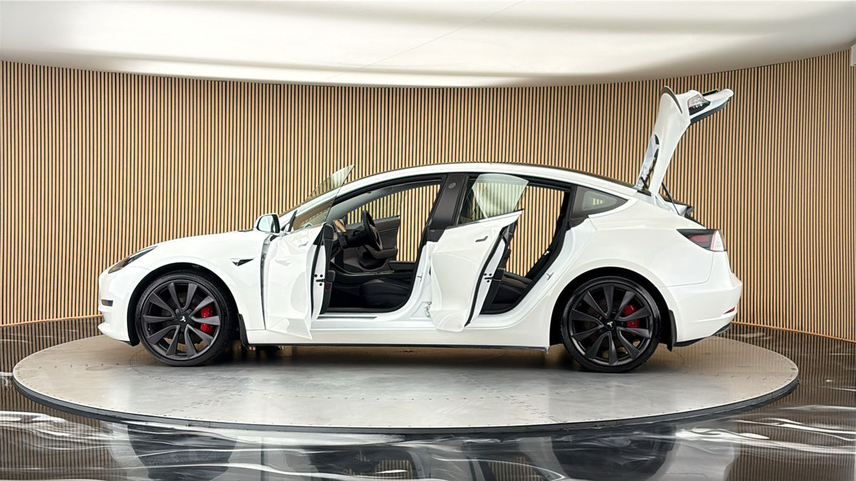 More views of Tesla Model 3