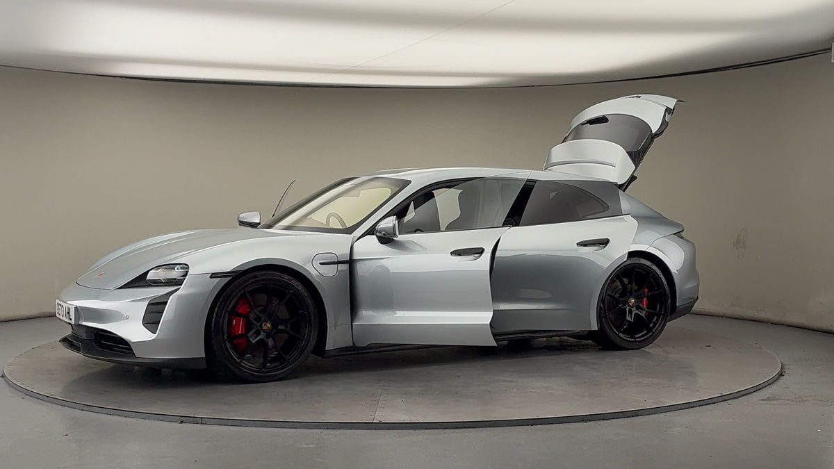 More views of Porsche Taycan