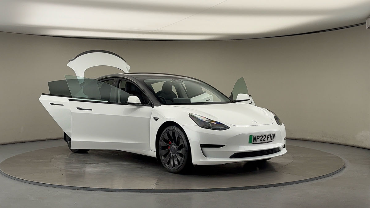 More views of Tesla Model 3