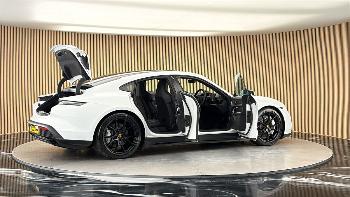 More views of Porsche Taycan