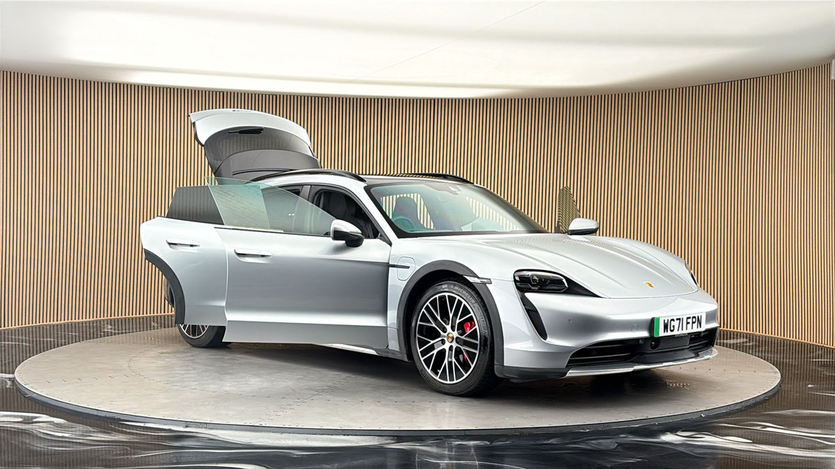More views of Porsche Taycan