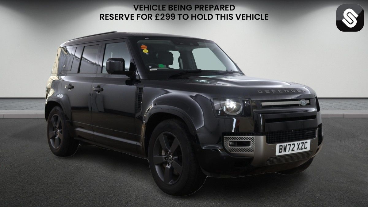 Land Rover Defender 110 Sticky Header Image