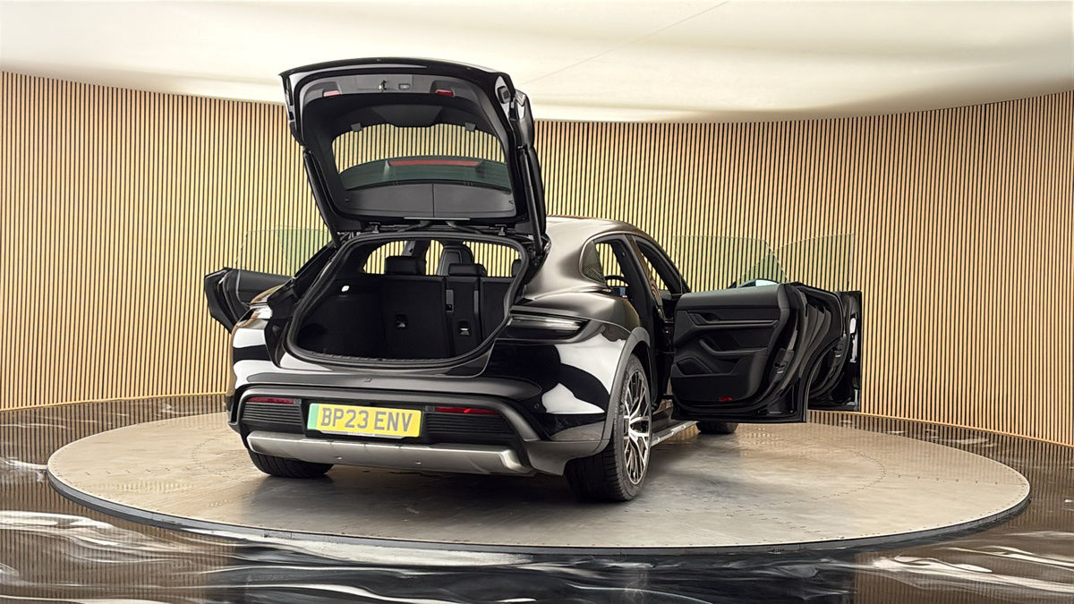 More views of Porsche Taycan