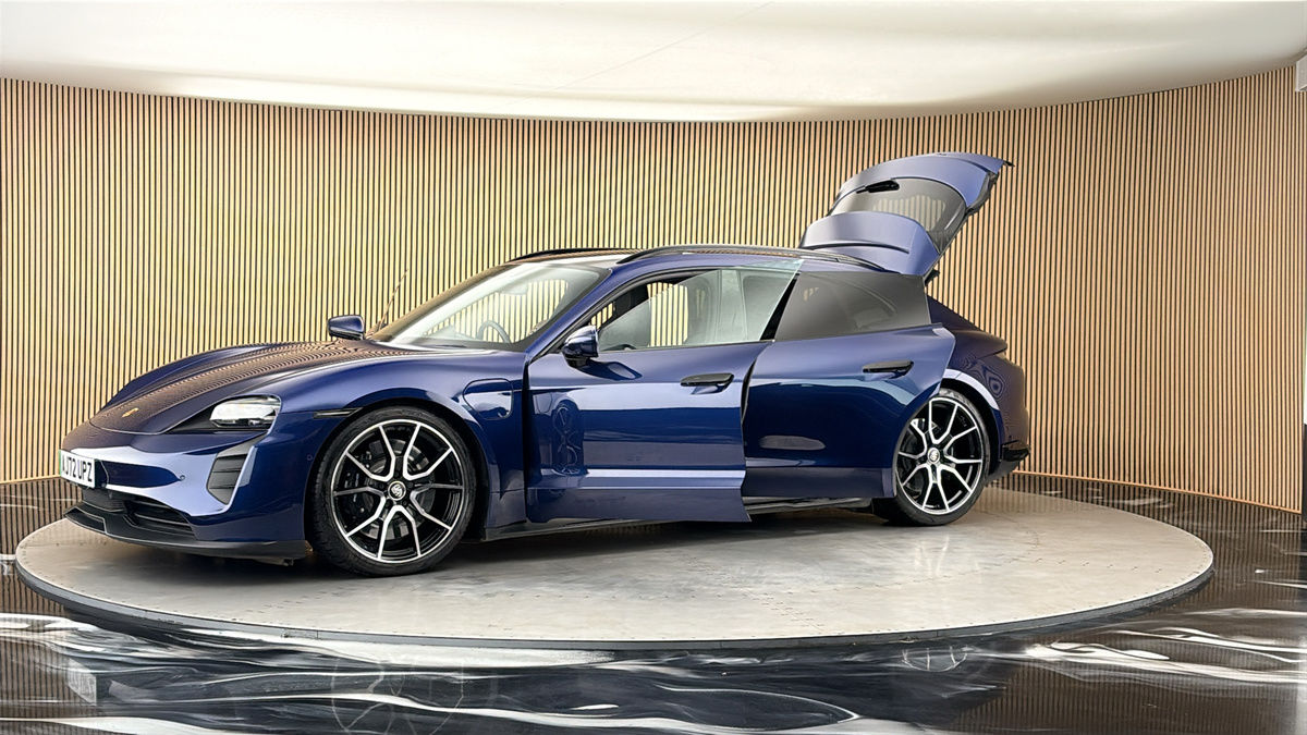 More views of Porsche Taycan