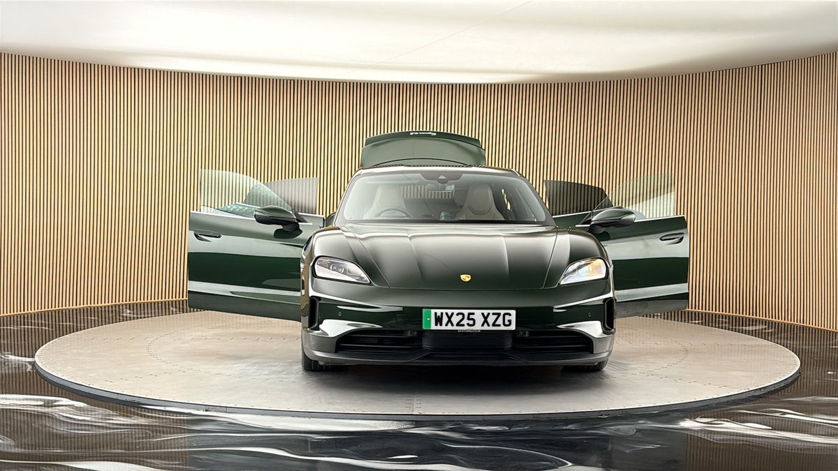 More views of Porsche Taycan