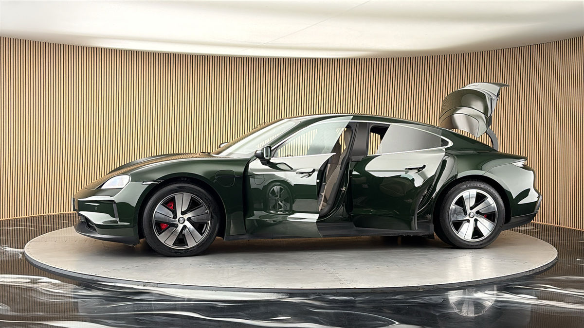 More views of Porsche Taycan