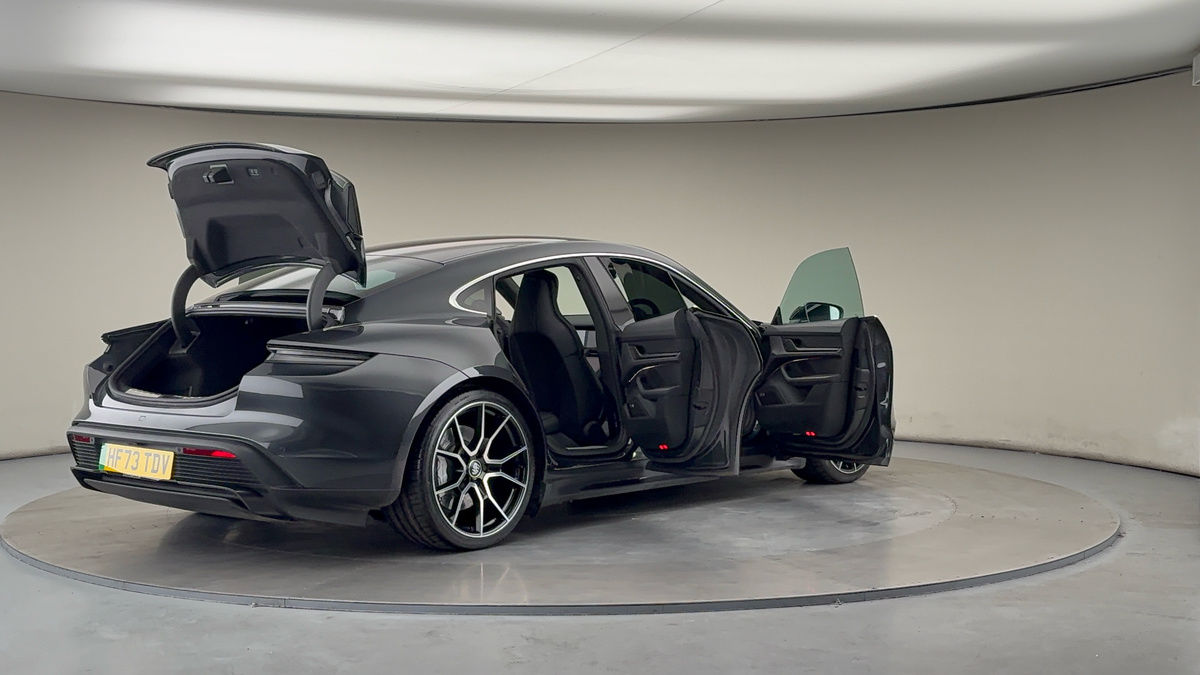 More views of Porsche Taycan