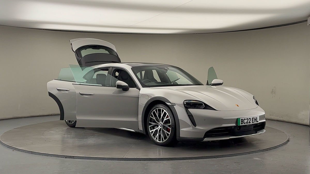 More views of Porsche Taycan