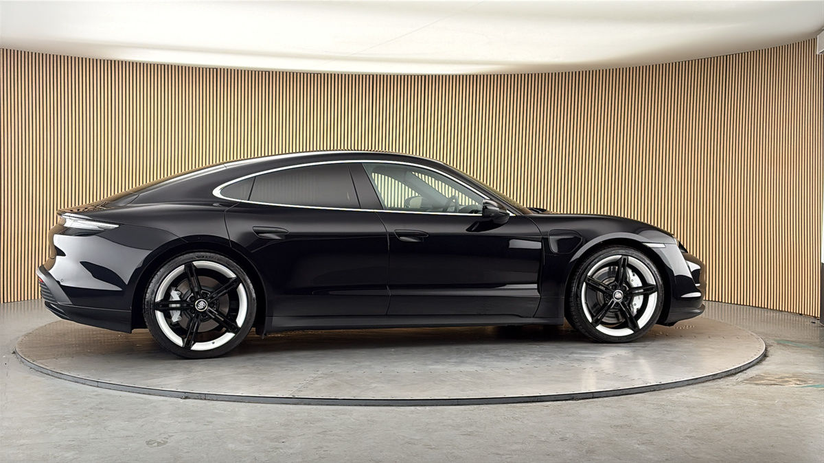 More views of Porsche Taycan