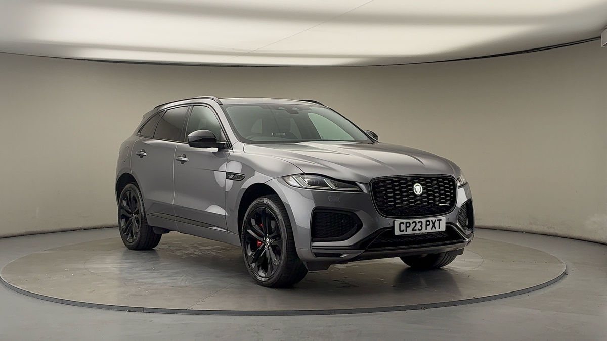 Jaguar F-PACE Sticky Header Image