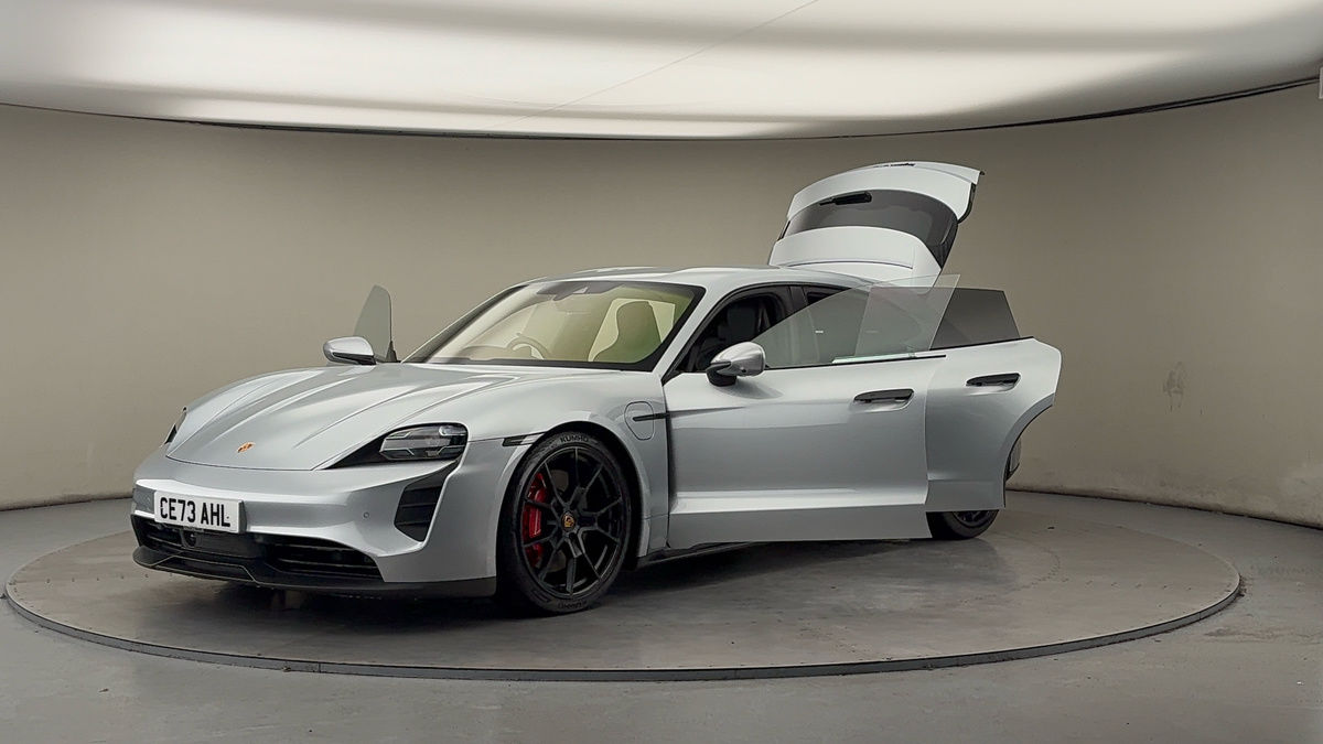 More views of Porsche Taycan