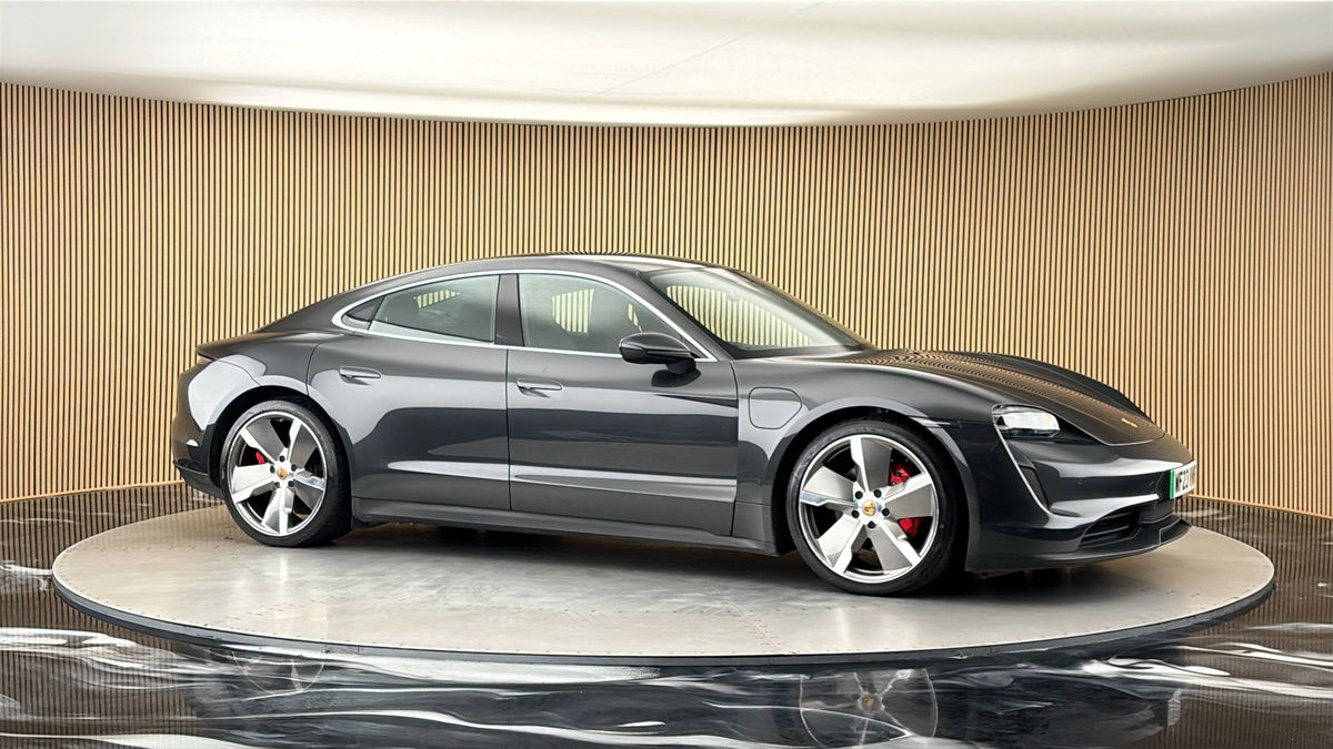More views of Porsche Taycan