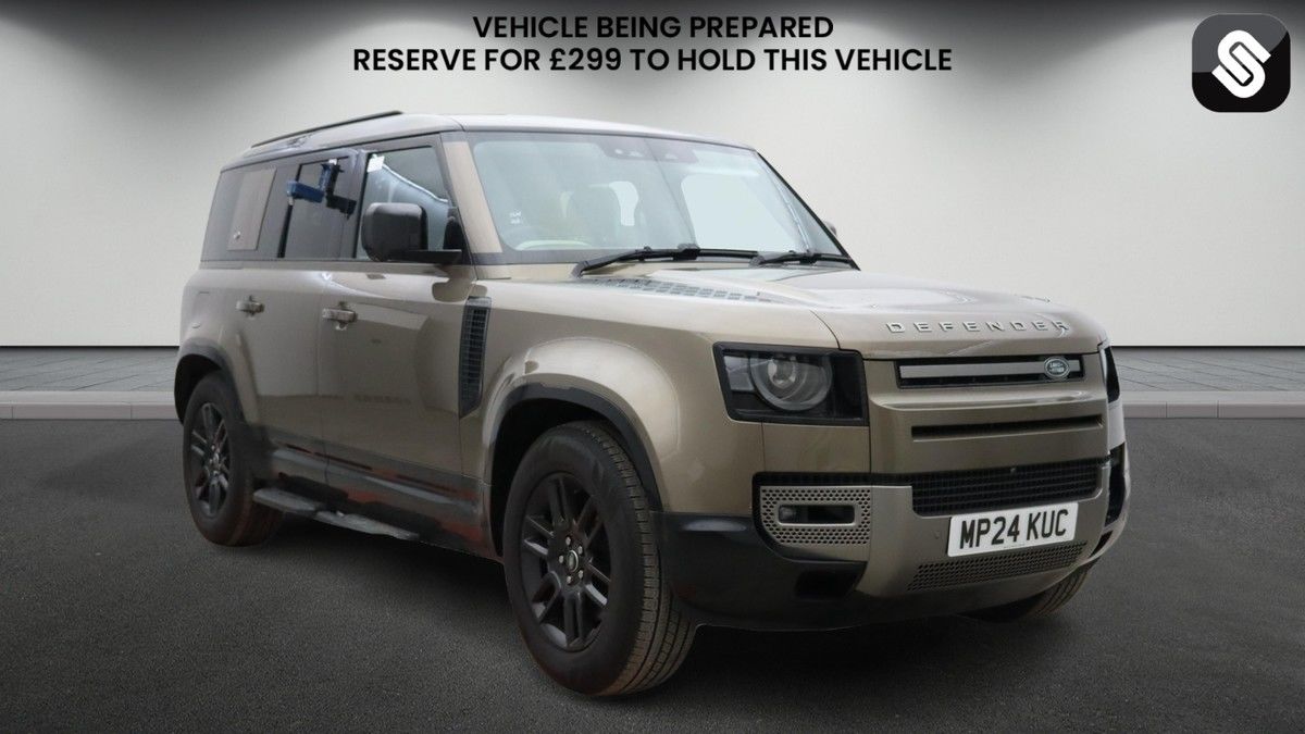 Land Rover Defender 110 Sticky Header Image