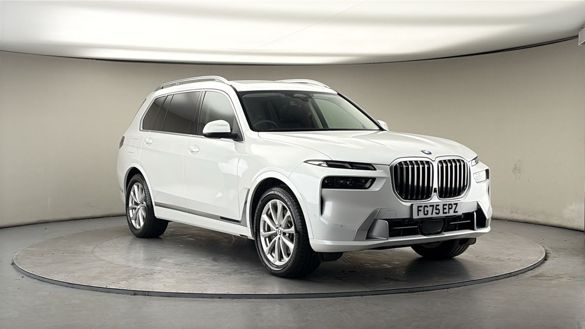 BMW X7 Sticky Header Image