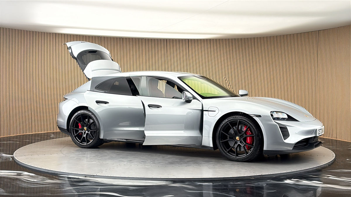 More views of Porsche Taycan