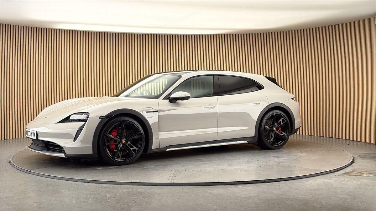 More views of Porsche Taycan