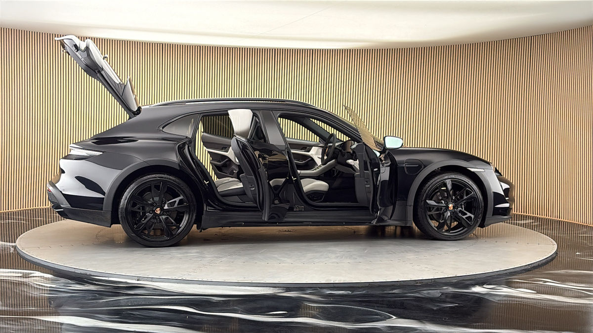 More views of Porsche Taycan