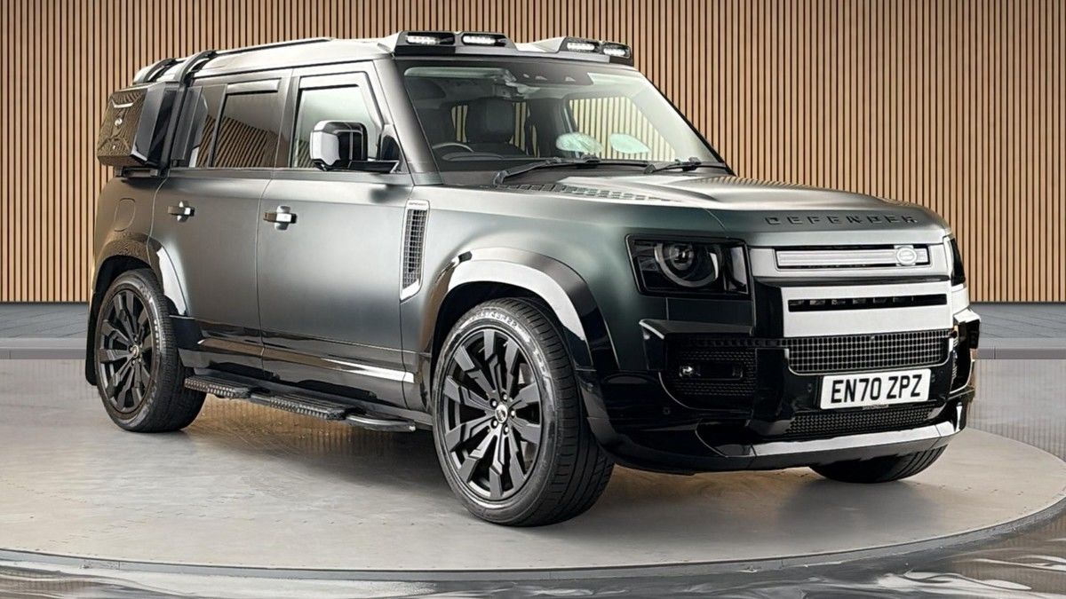 Land Rover Defender 110 Sticky Header Image